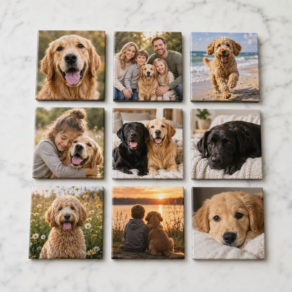Custom Photo Magnet - 2" x 2" Square